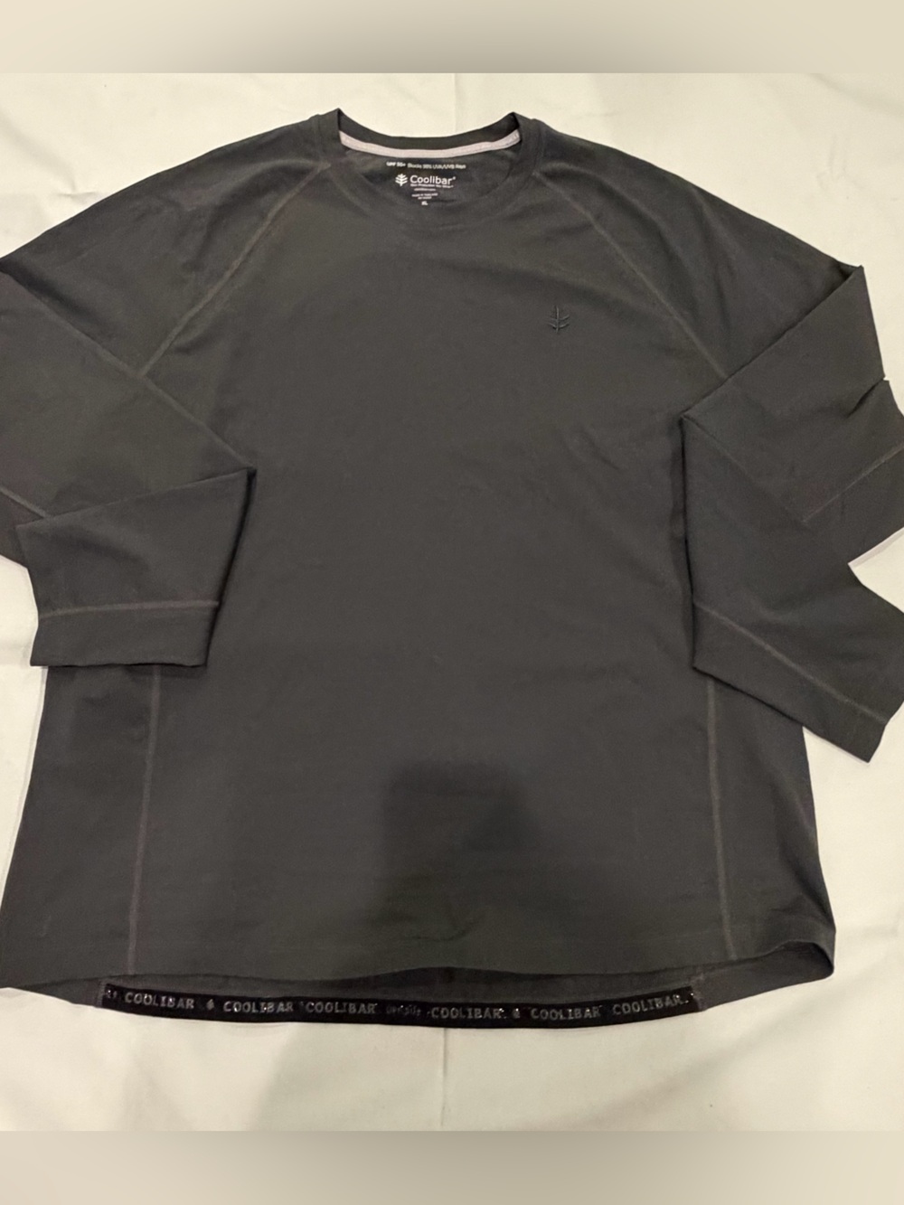 Coolibar Hightide Long Sleeve Swim Shirt Cover Up UPF Sun Protection Men’s XL